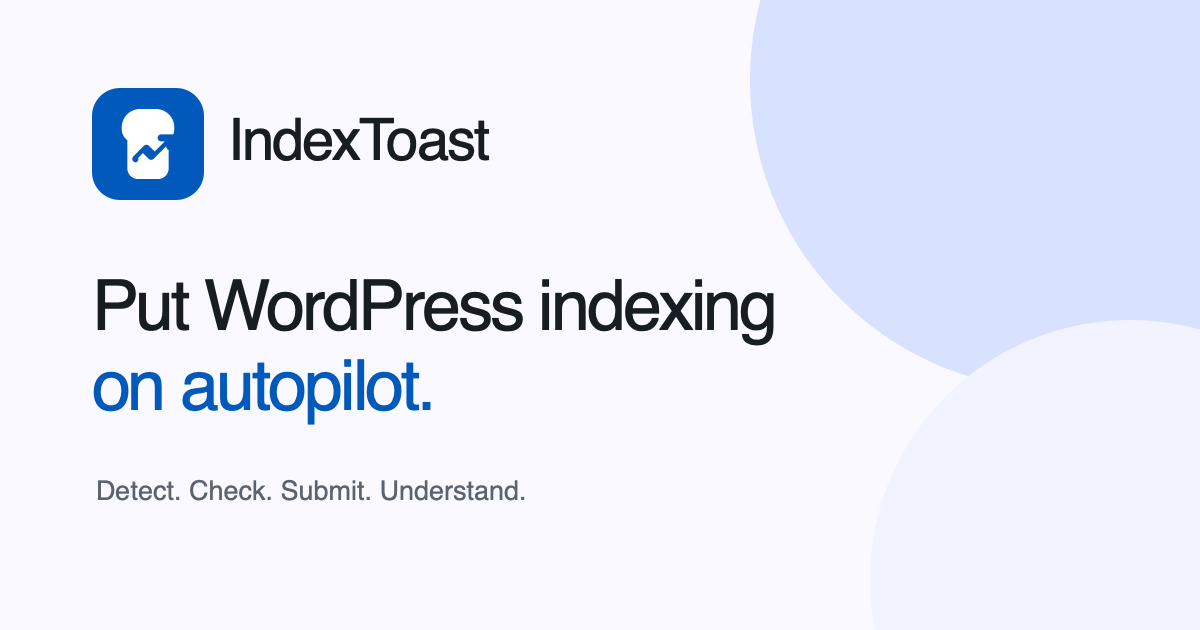 I built a WordPress plugin to find pages Google hasn’t indexed — looking for feedback from site  logo